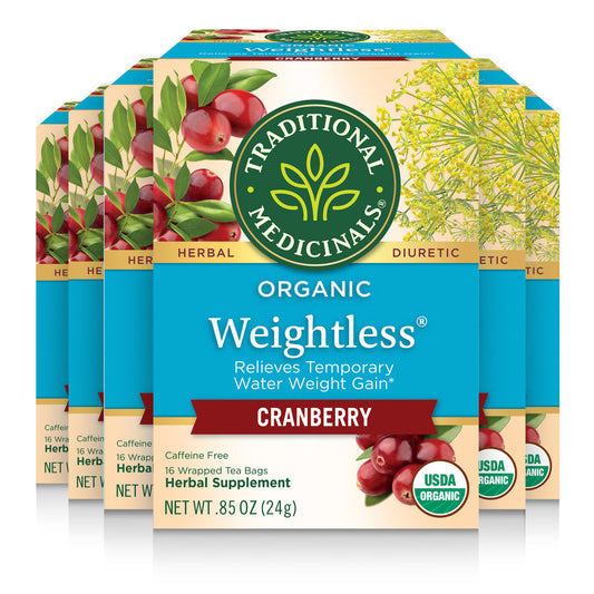 Organic Weightless Cranberry Tea 16 Count