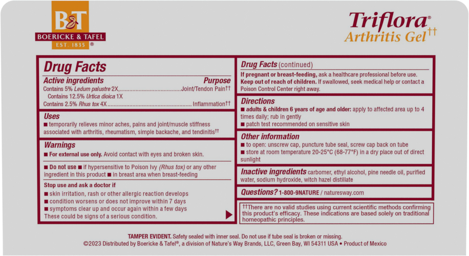 Triflora Arthritis Gel
