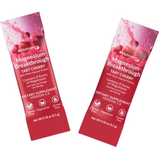 Magnesium Breakthrough Tart Cherry 15 Stick Packets