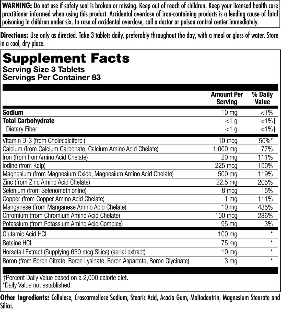 Amino Max 250 Count