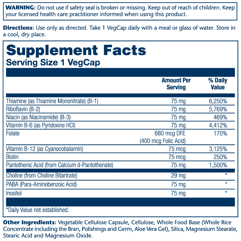 Vitamin B-Complex Timed Release 100 Count