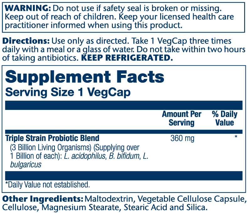Multidophilus 3 Strains 180 Count