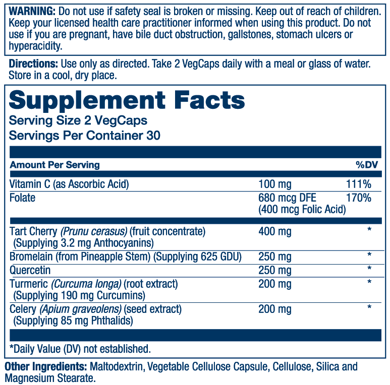 Total Cleanse Uric Acid 60 Count
