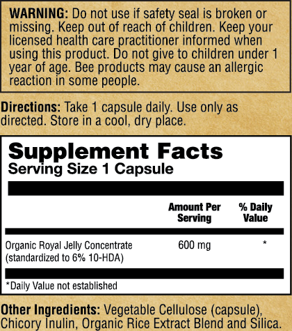 Royal Jelly 30 Count