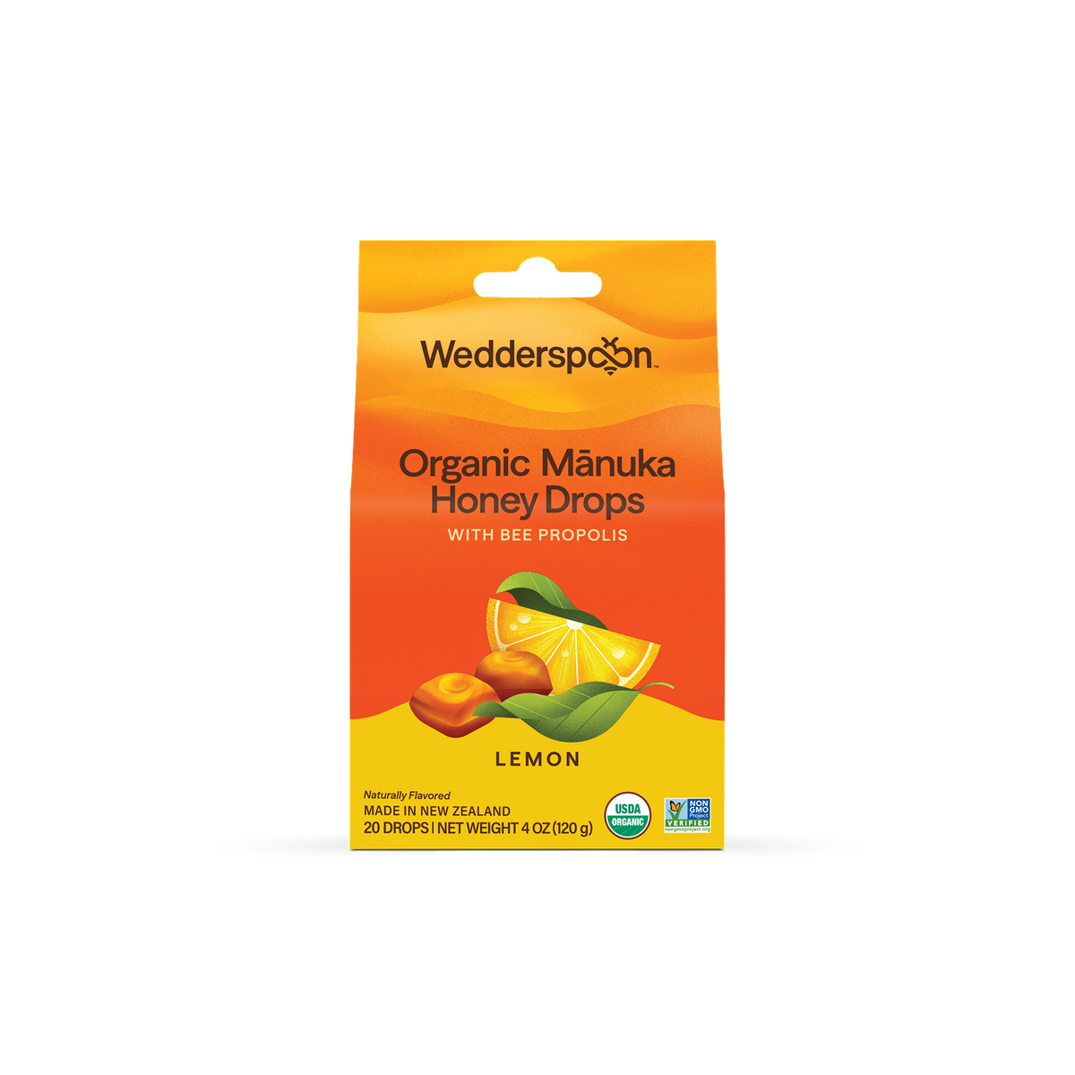 Organic Manuka Honey Lemon Drops