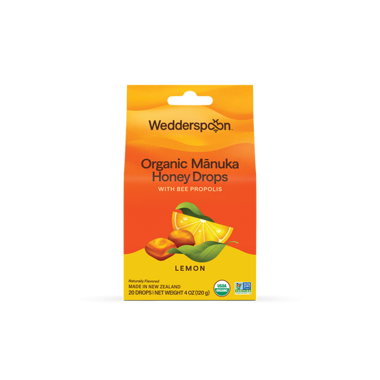 Organic Manuka Honey Lemon Drops