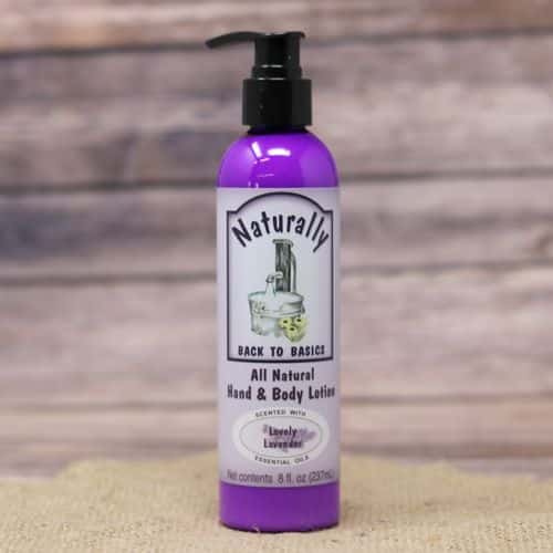 Hand & Body Lotion Lovely Lavender 8oz.