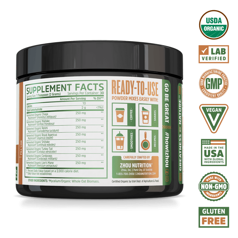 Mushroom 8 - Plex Powder
