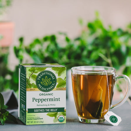 Organic Peppermint Tea 16 Count