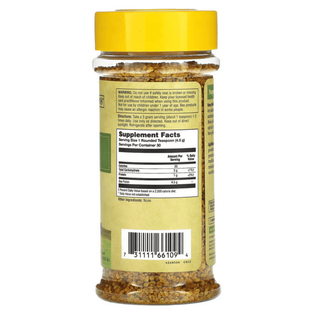 Bee Pollen Granules 4.75oz.