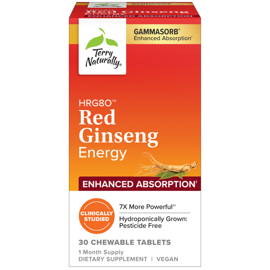 Red Ginseng Energy Chewable 30 Count