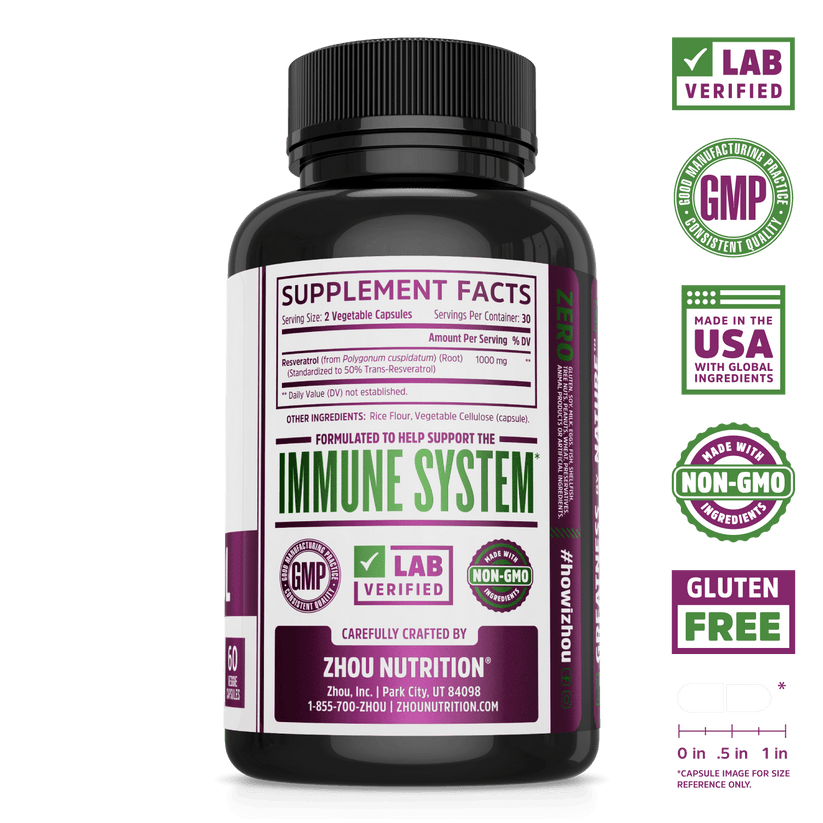 Resveratrol 60 Count