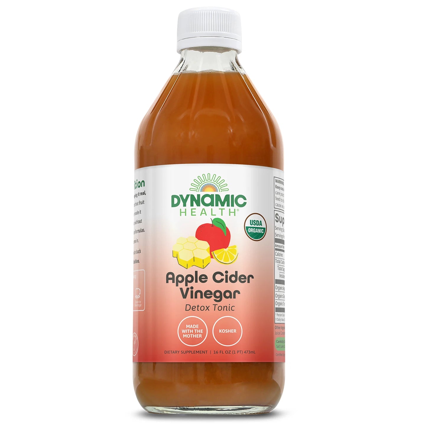 Apple Cider Vinegar Detox Tonic 16oz.