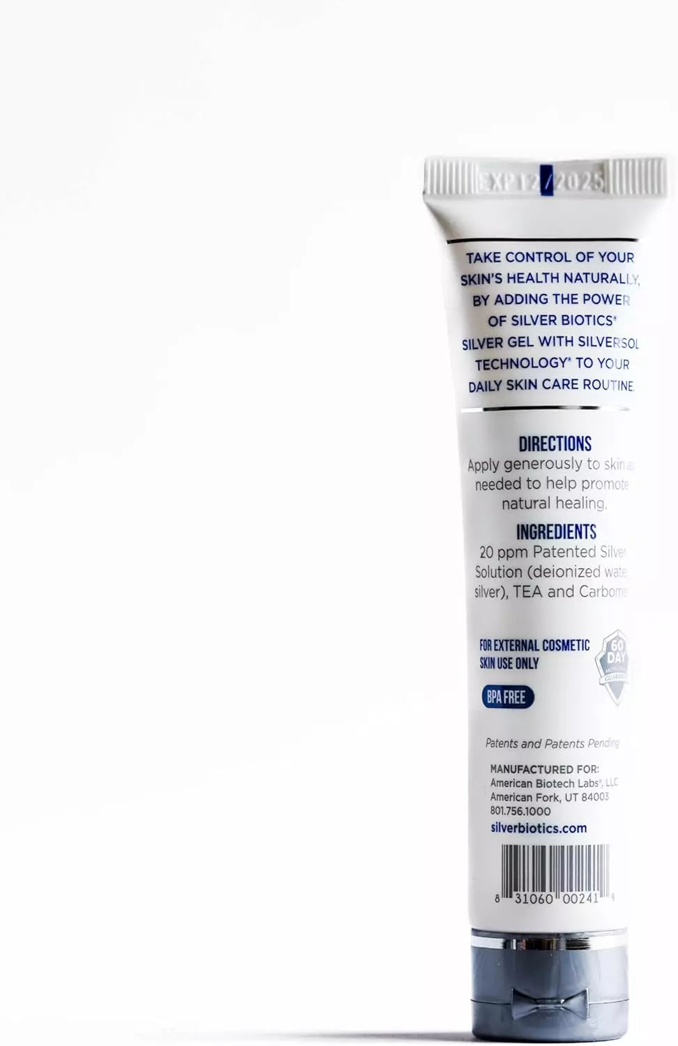ASAP Colloidal Silver Gel  1.5  oz.