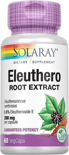 Eleuthero Root Extract 200mg 60 Count