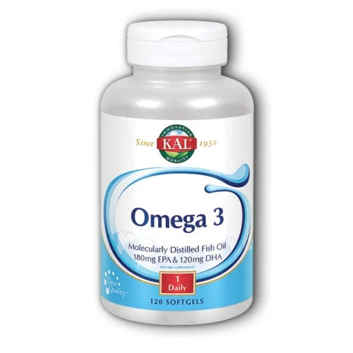 Omega 3 Fish Oil 1000mg 120 Count