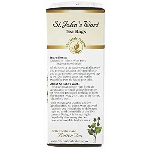 Tea St Johns Wort Herb Org
