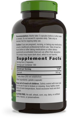 Charcoal Activated 360 Count
