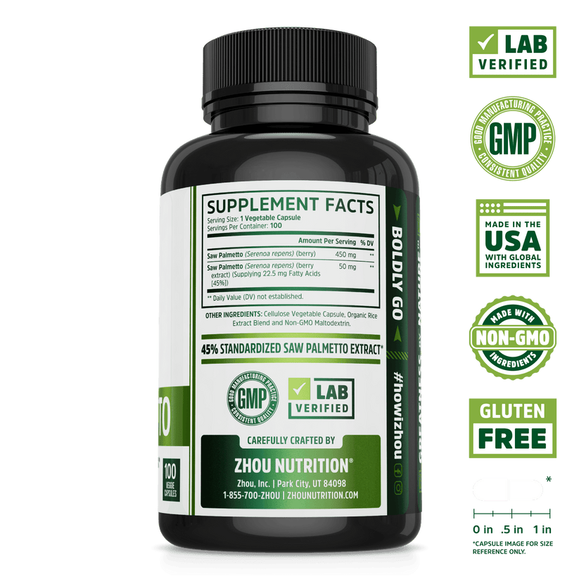 Saw Palmetto 100 Count