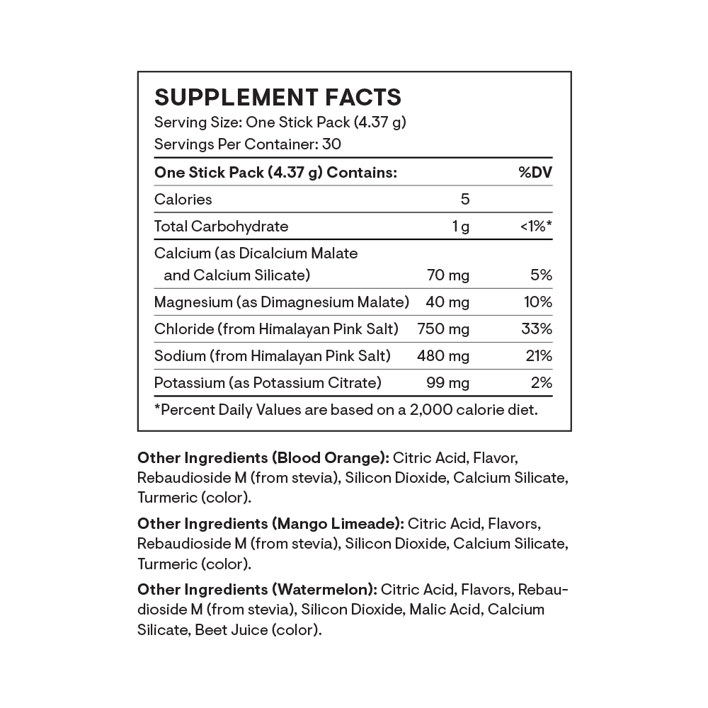 Daily Electrolytes 30 Count