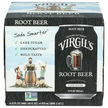 Virgils Root Beer 12oz. Can