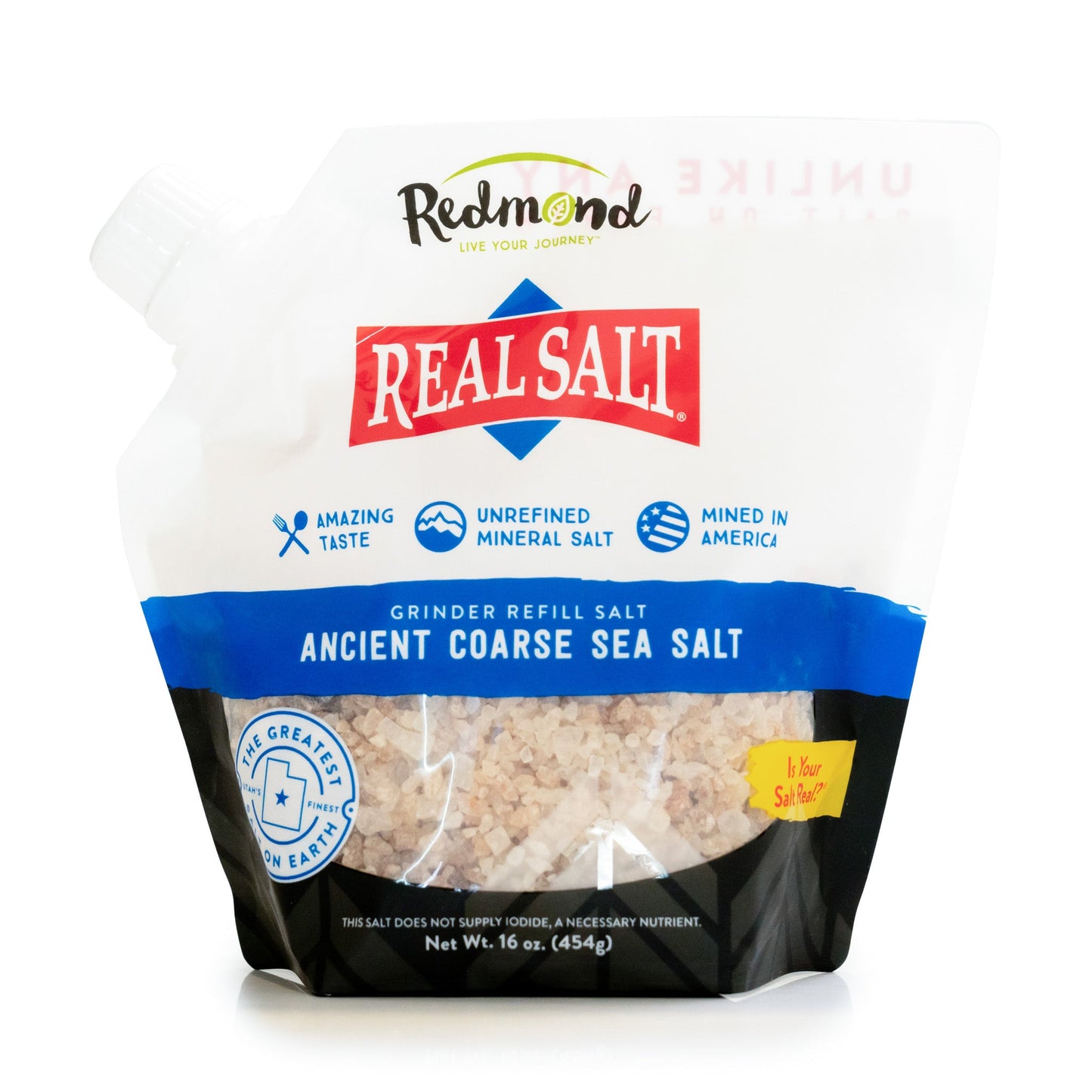 Ancient Coarse Sea Salt (Grinder Refill) 16oz.