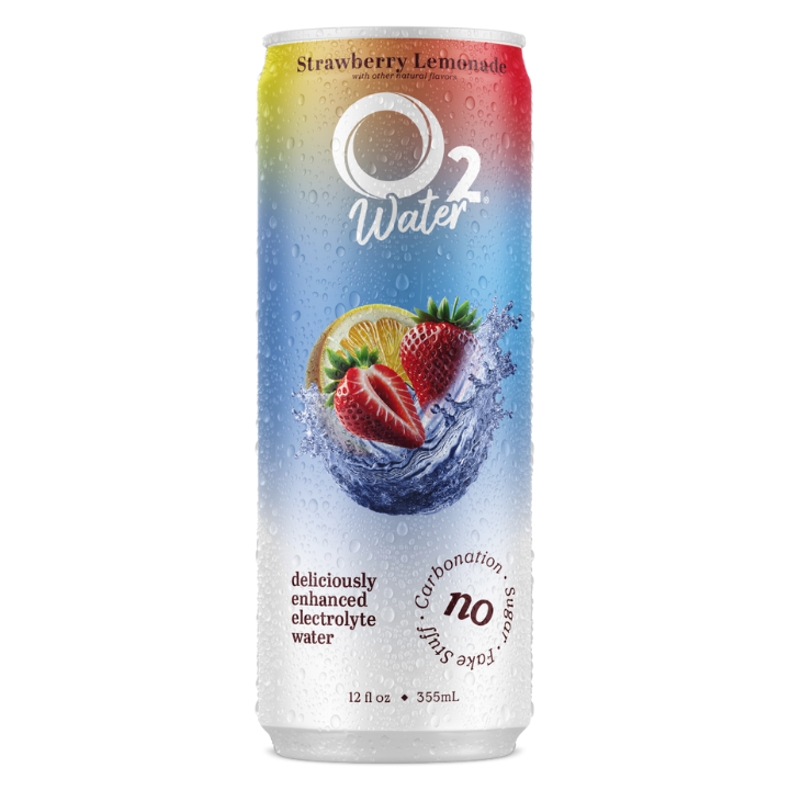O2 Water Strawberry Lemonade