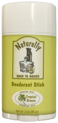 Deodorant Stick Tropical Breeze 3oz.