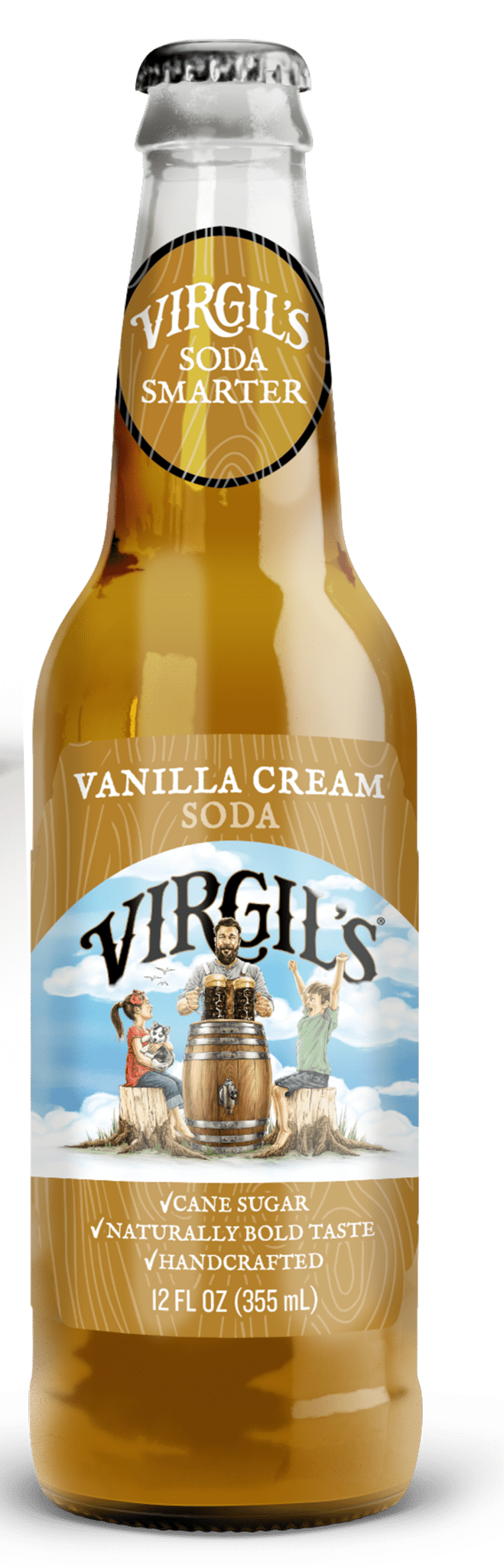 Virgils Vanilla Cream Soda 12oz. 4 Count