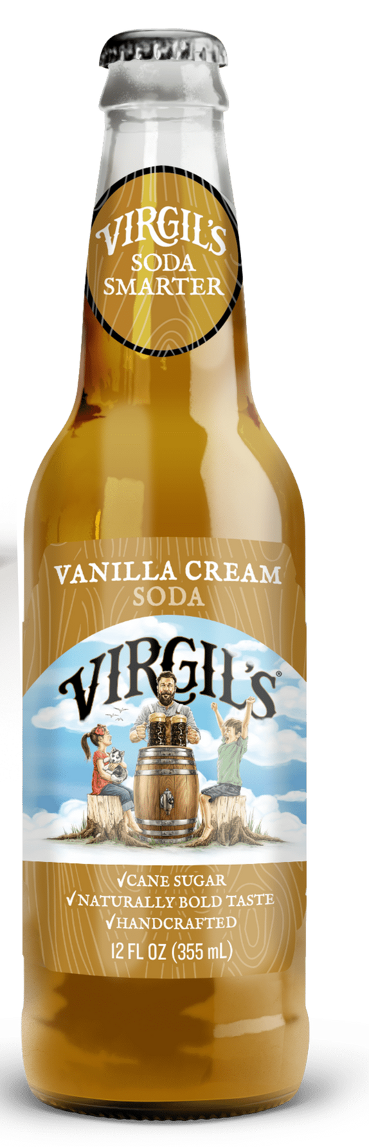 Virgils Vanilla Cream Soda 12oz. 1 Count